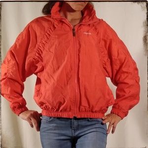 Vintage 1990s Head Neon Orange Sports Jacket